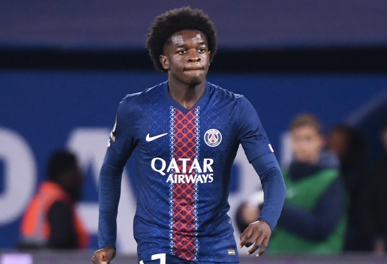 PSG Tottenham : Quentin Ndjantou, Luis Enrique est totalement sous le charme !